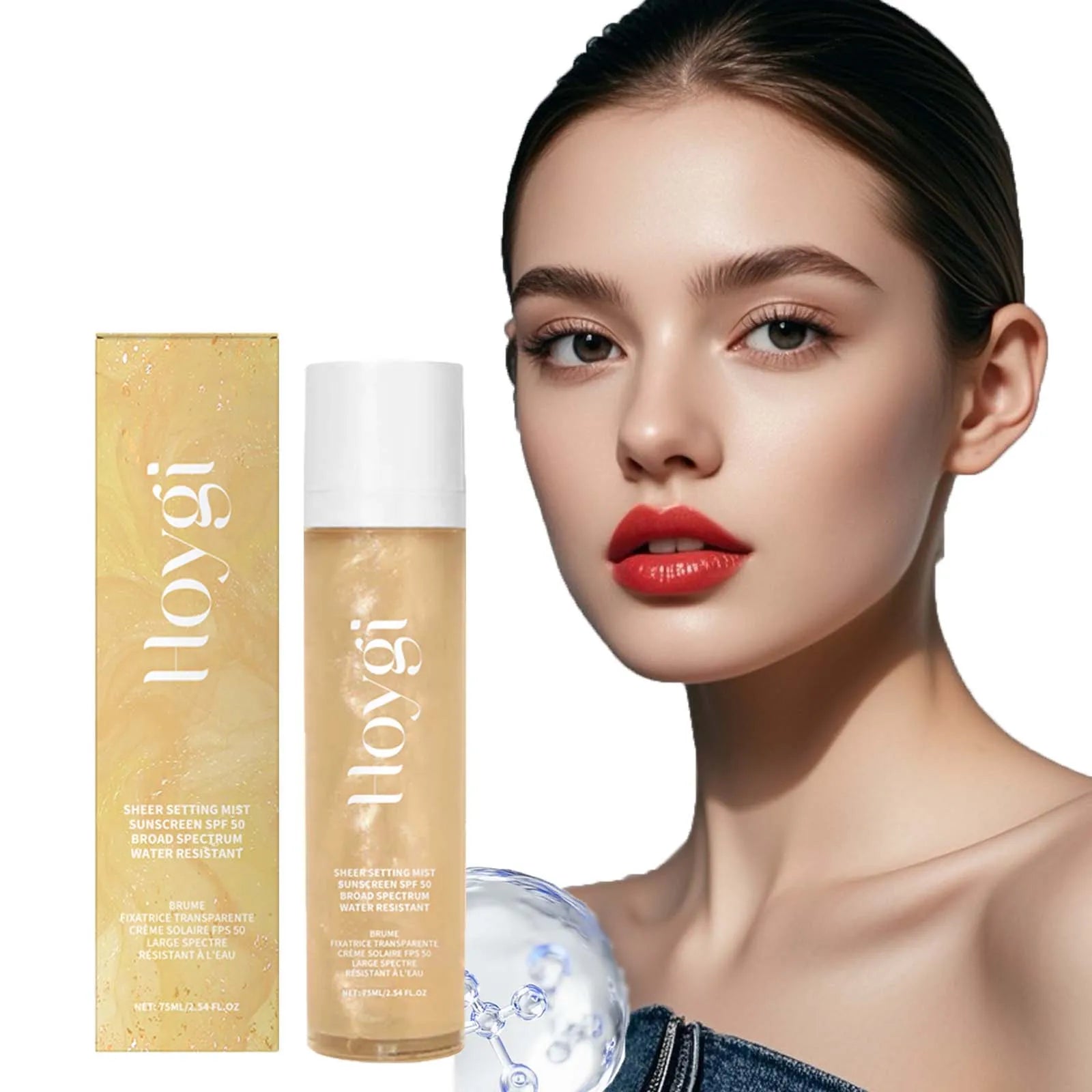 Hoygi SPF 50+ Makeup Setting Spray – Oil Control Face Mist Makeup Setting Spray Zpaxo