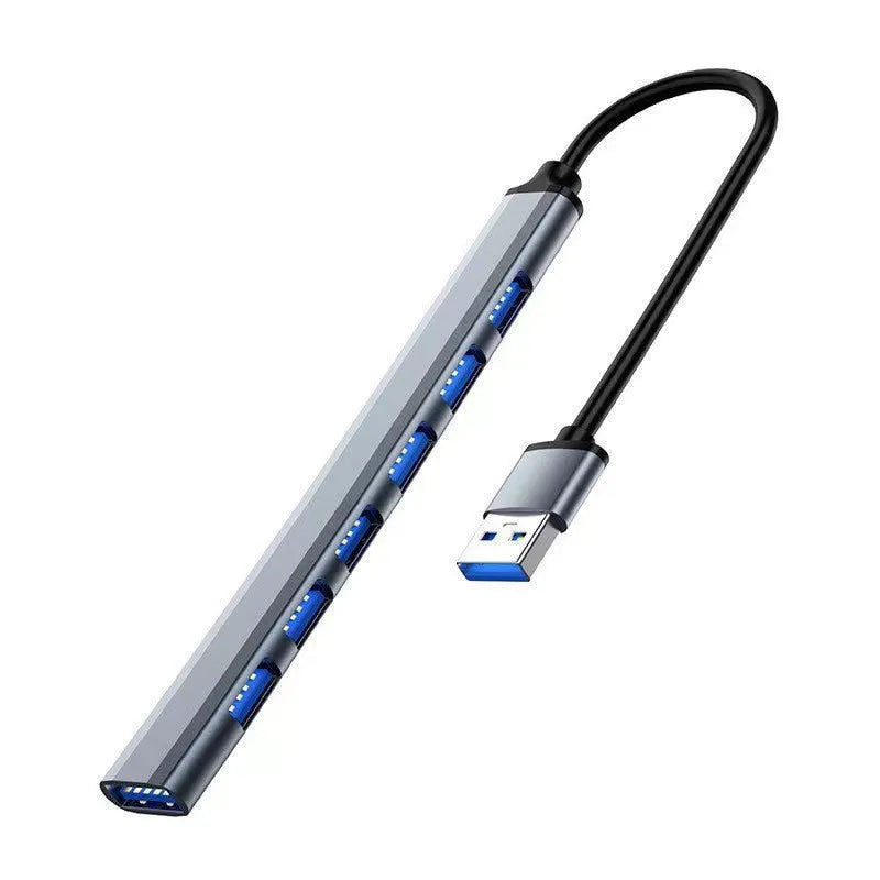 7-in-1 USB 3.0 Type-C Hub Docking Station | SD TF Audio USB-C Docking Hub Zpaxo 7 in 1 USB