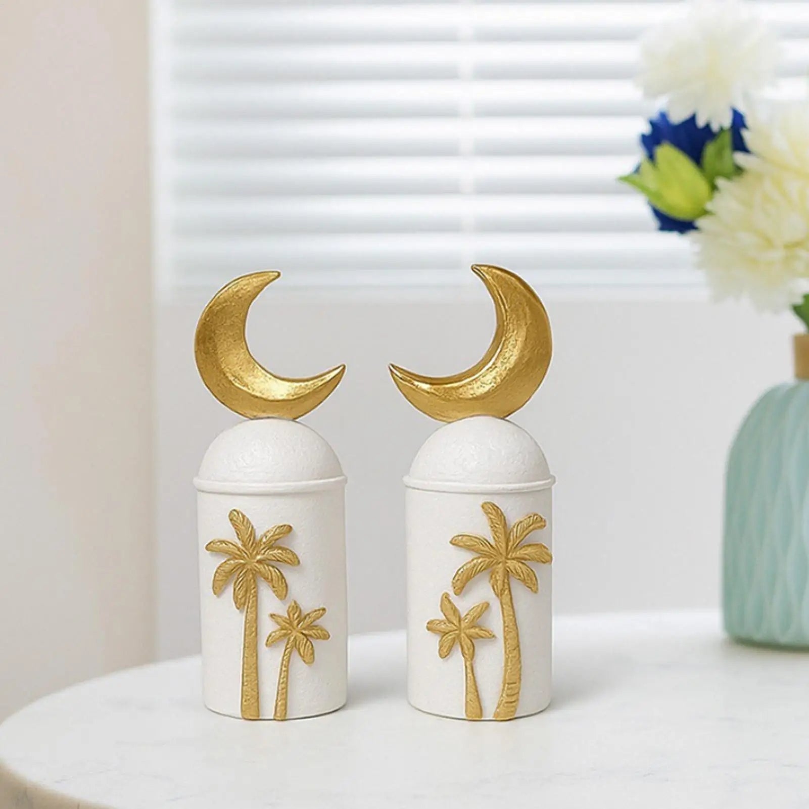 Castles Statue Resin Decorative Middle Eastern Decoration Moon