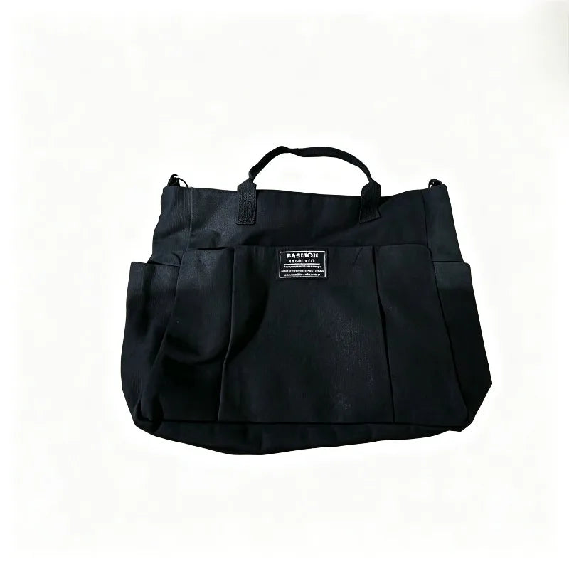 Large Canvas Tote Bag Women Minimalist Work Extra Wide Commuting
