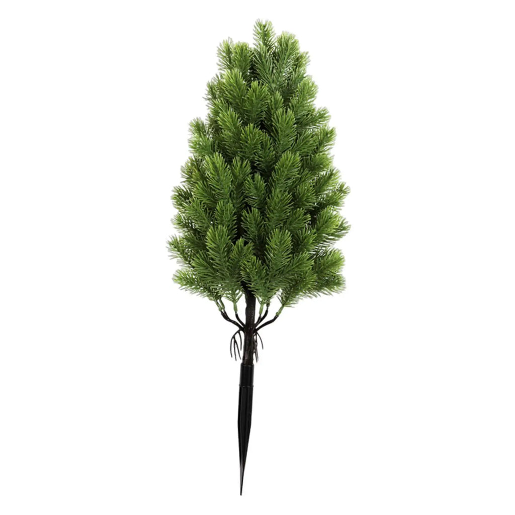 Garden Artificial Topiary Tree Ground Stake Realistic Outdoor Zpaxo