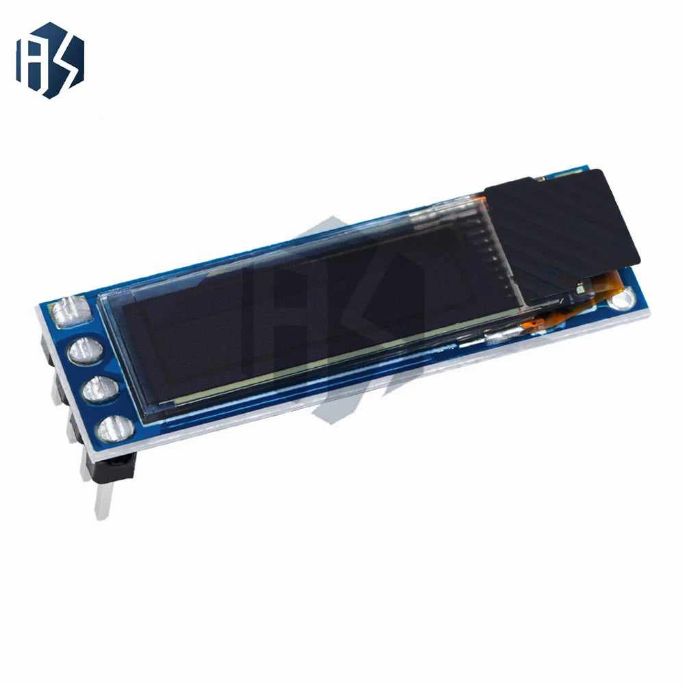 ‌0.69" 96x16 OLED Display Module SSD1306 Driver White I2C Interface, 3-5.5V Input for Arduino, ESP32, Raspberry Pi & IoT Project Zpaxo