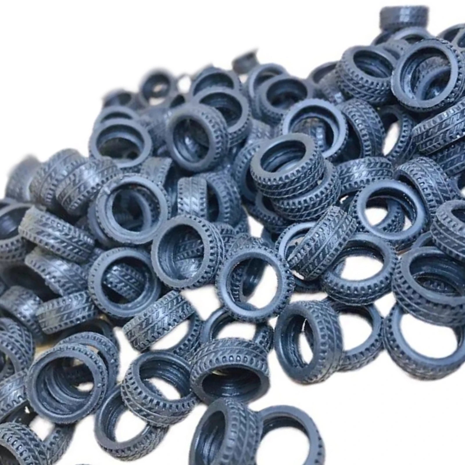 1 32 Car Model Rubber Tires Scene Accessories Tire Skin Diameter