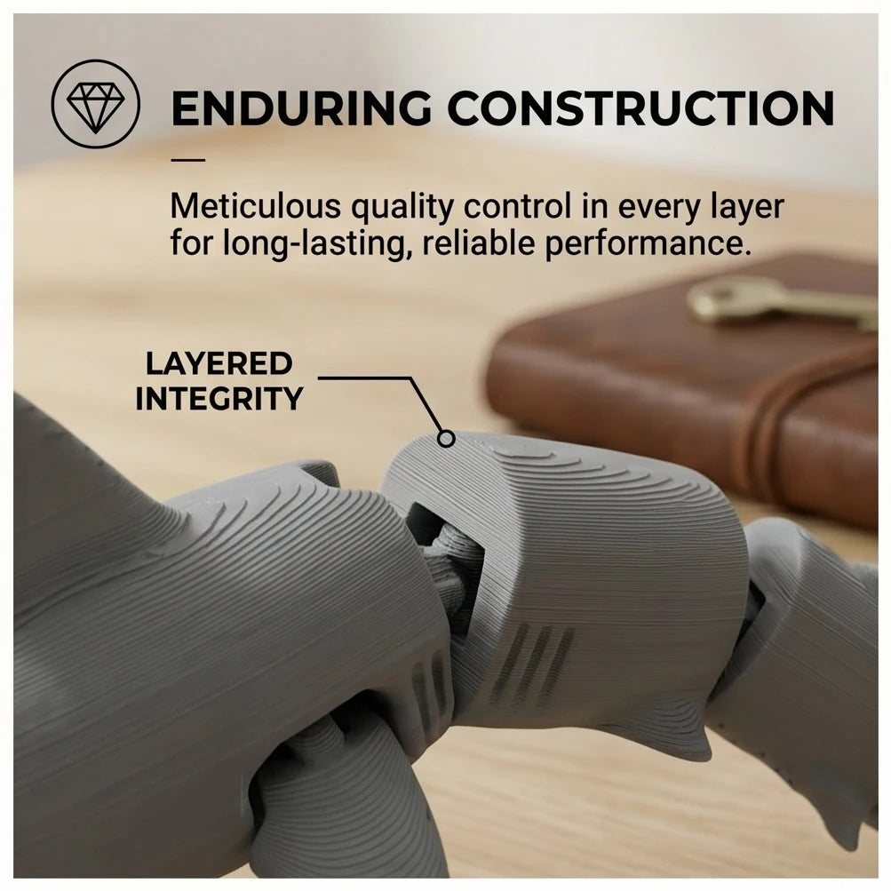 3D Printed Articulated Hammerhead Shark Fidget Stress Relief Desktop