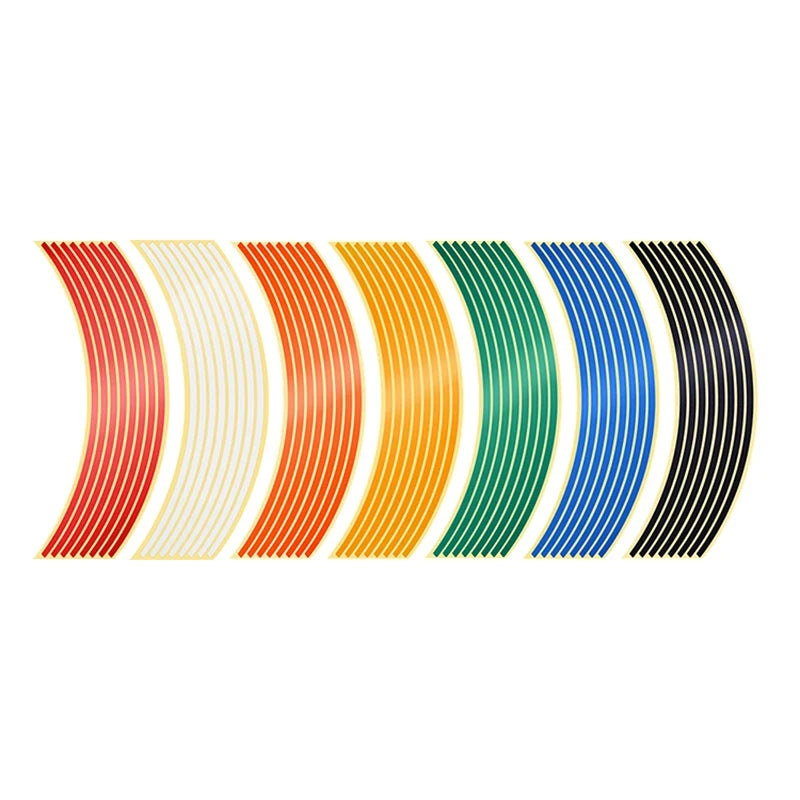 Reflective Wheel Rim Stripe Tape – Motorcycle & Bike Stickers