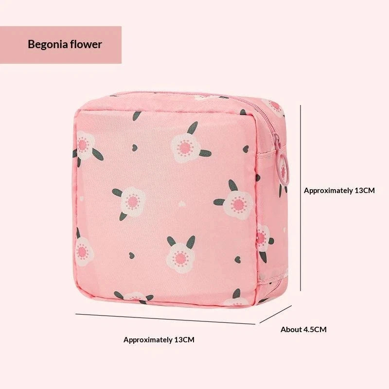 CMWomen Sanitary Napkin Tampon Storage Bag Portable Waterproof Zpaxo C