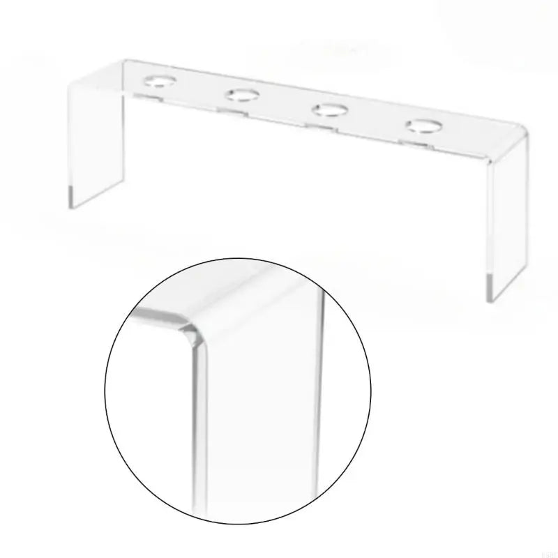 Clear Acrylic Wine Display Stands Countertop Organization Durable