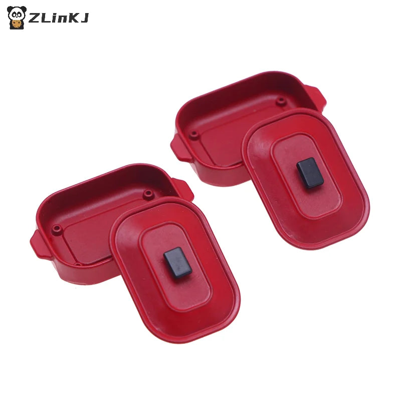 ▶1Pc Mini Red Simulation Cooking Pot Model Dollhouse Kitchen Decoration Miniature Food Play Scene Prop Zpaxo