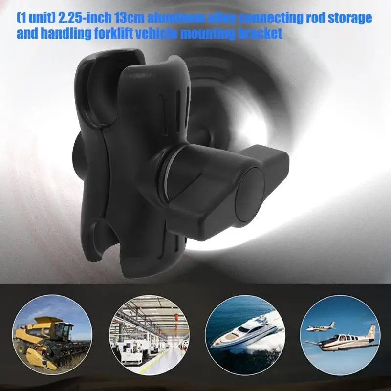 652F Warehouse Vehicle Screen Support Ball Mount Black Open Holder Zpaxo