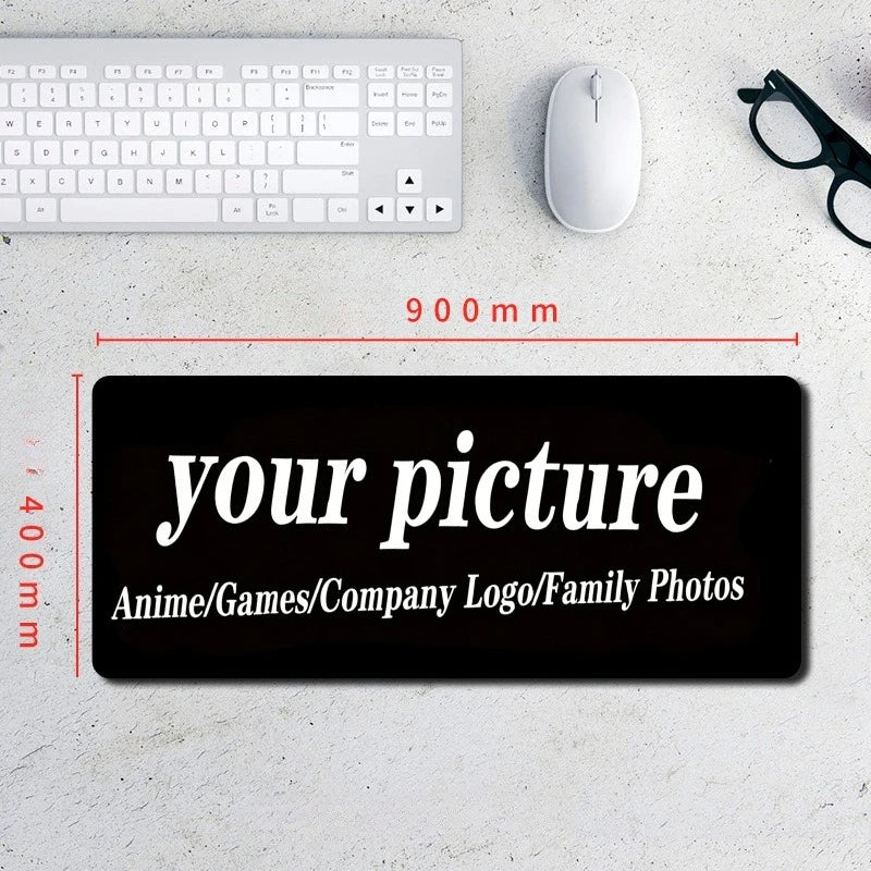 Custom Mouse Pad Print Diy Desk Mat Gaming Customized Gamer Office Zpaxo 900x400MM