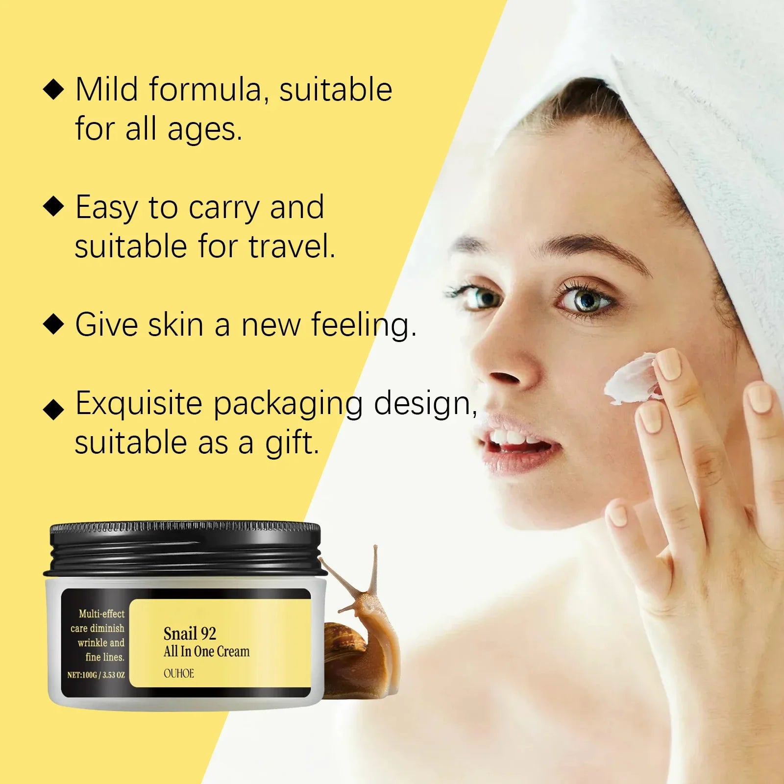 Precious Snail 96 Mucin Power Essence/Cleanser/Cream Moisturizing Smoothing Nourishing Firming Skin Cosmetics Facial Skin Care Zpaxo