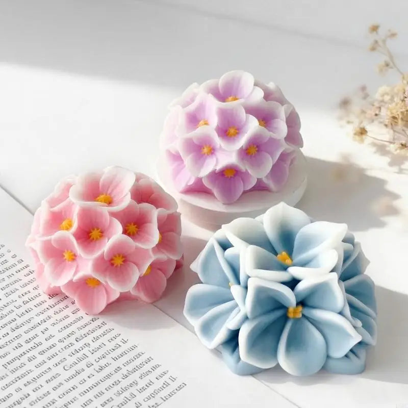 Safe Silicone Hydrangea Mould Baking Party Decoration