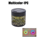 Solar Powered Mandala Sunflower Wall Light Outdoor Garden Decorative