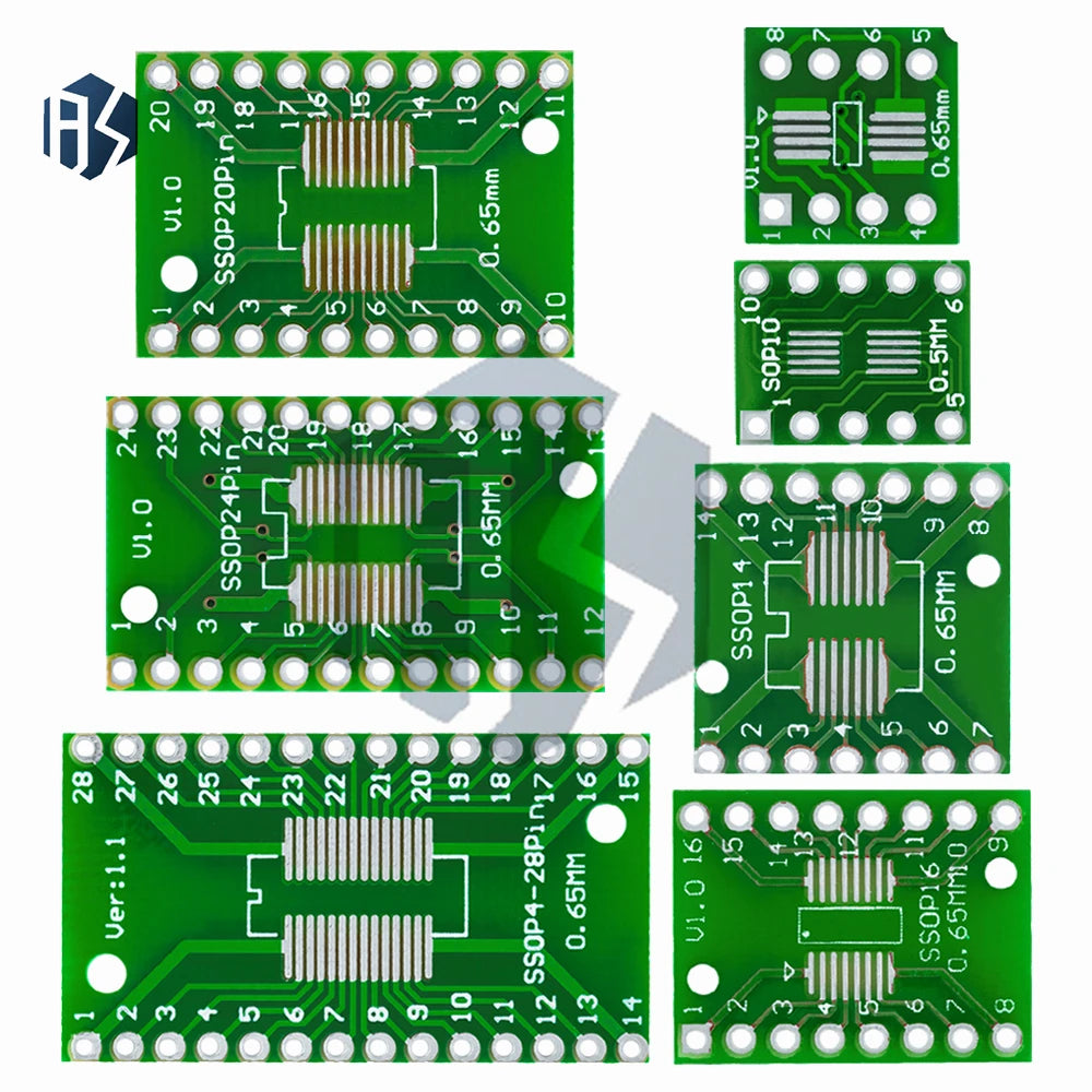 35 SMD DIP Adapter SOP MSOP SSOP TSSOP SOT23 Multi Specification Zpaxo