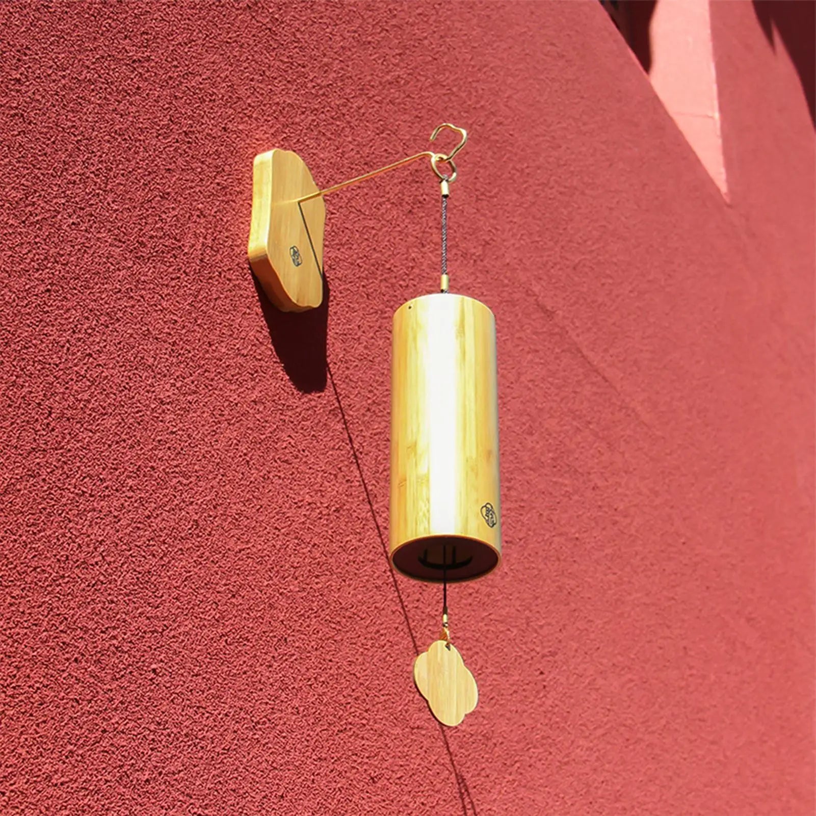 Wind Chime Hanger Wood Stand Plant Holder No-drill Decorative Garden