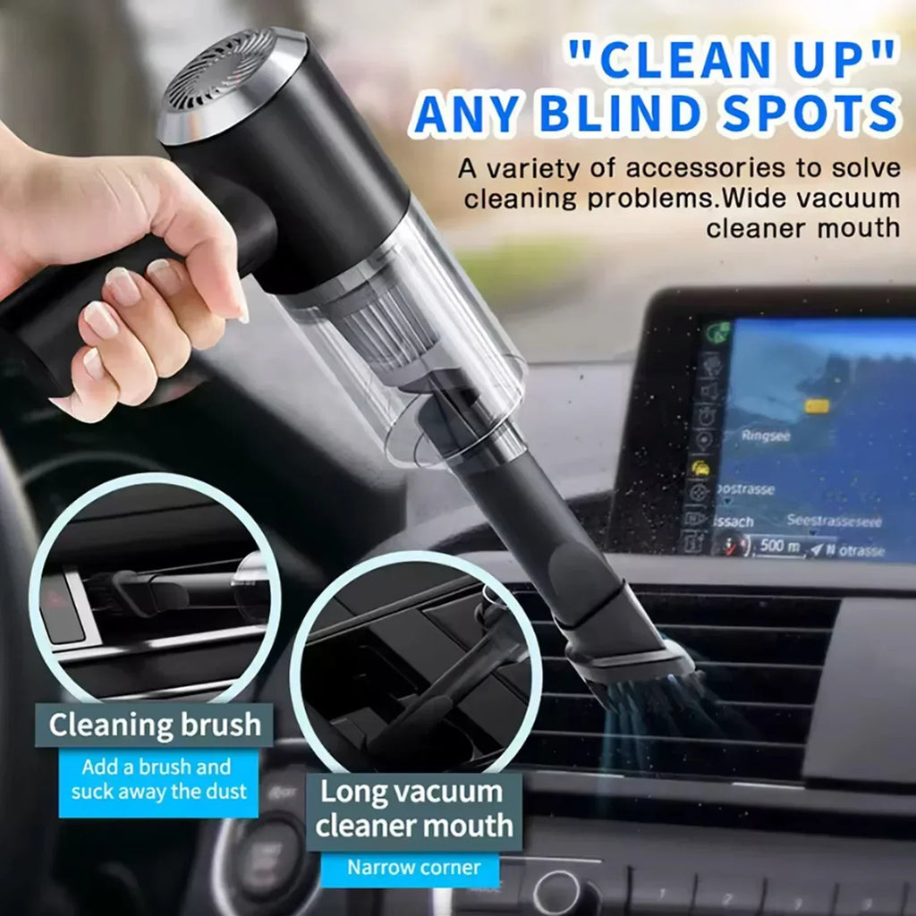 Car Vacuum Cleaner Portable Small Vacuum Cleaner For Multi Purpose Vehicles Small Household Pump Handheld Car Vacuum Cleaner Zpaxo