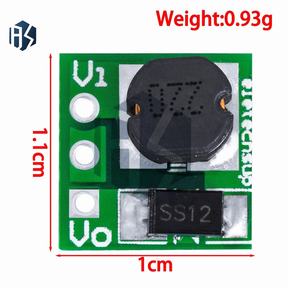 1PCS /5PCS/10pcs 0.9-5V To 5V DC-DC Step-Up Power Module Voltage Boost Converter Board 1.5V 1.8V 2.5V 3V 3.3V 3.7V 4.2V To 5V Zpaxo