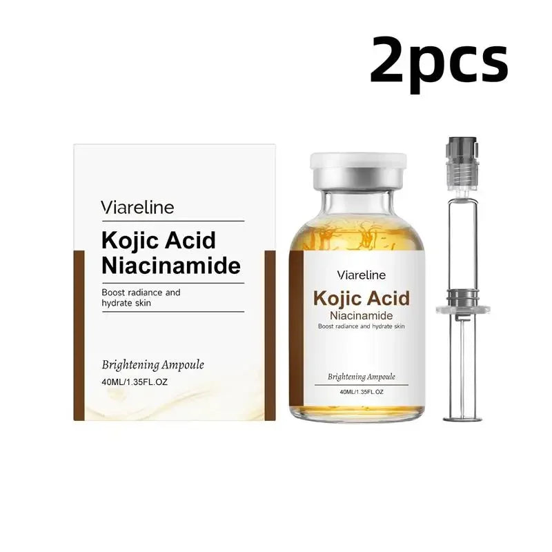 Niacinamide Glow Ampoule Serum – Hydrating & Brightening Facial Ampoule Serum Zpaxo 2PCS