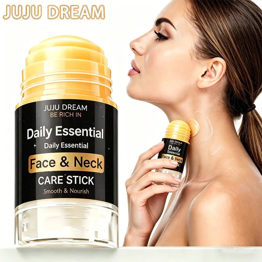 JUJU DREAM Face Neck Care Stick Anti-Wrinkle Moisturizing Firming Cream Smoothing Fine Lines Beauty Zpaxo