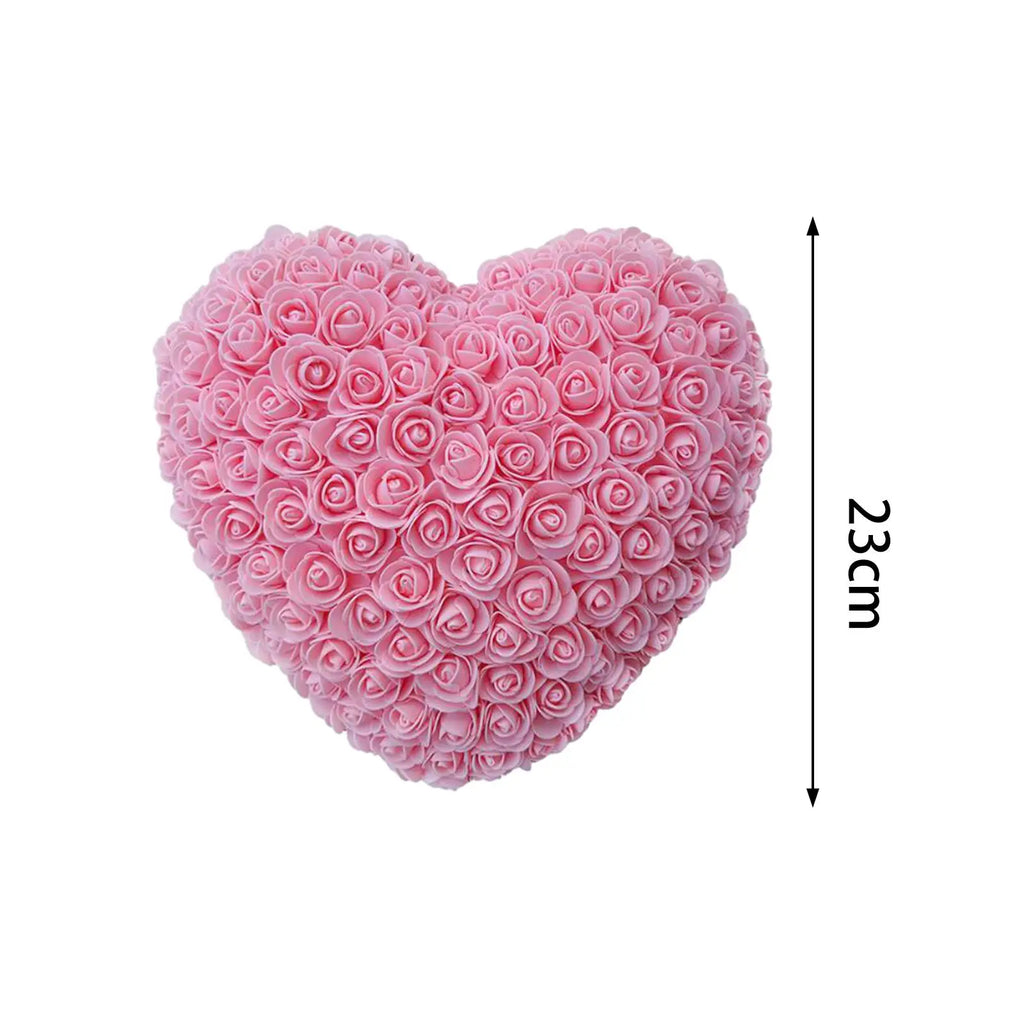 Valentine's Day Rose Heart Rose Flower Valentines Gifts Preserved Roses for Wife Daughter Girlfriend Friend Her Anniversary Zpaxo