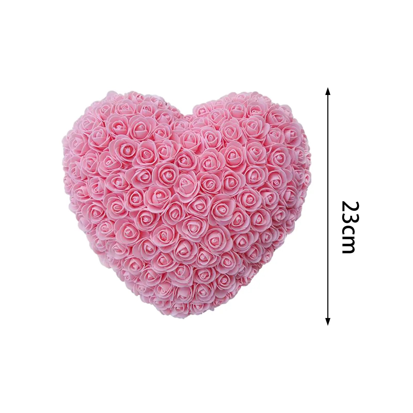 Valentine's Day Rose Heart Rose Flower Valentines Gifts Preserved Roses for Wife Daughter Girlfriend Friend Her Anniversary Zpaxo