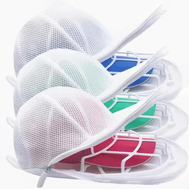 Upgraded for Washing Caps Washing Bag Clean Washing Machine with Mesh Bag Laundry Hat Protector Shaper for Cap Lovers Zpaxo