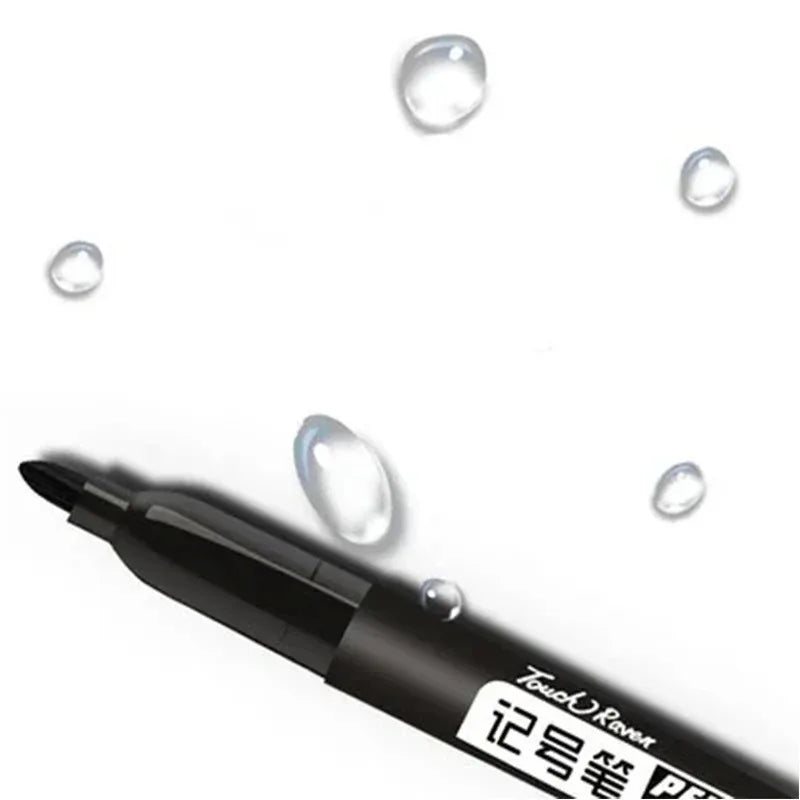 Permanent Art Marker Pens – Waterproof Fine & Bold Nib 3-Pack