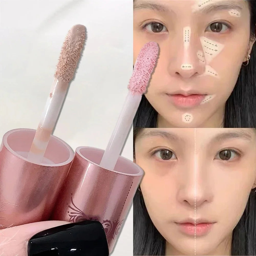 Brightening Highgloss Liquid Concealer Stick Hydrates Lasting Full Zpaxo