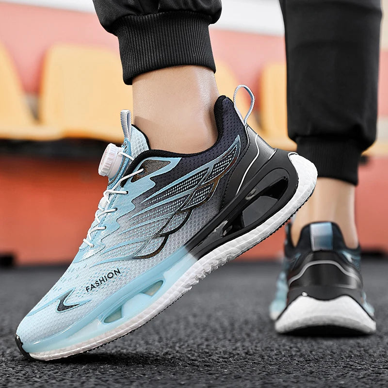 Men's Casual Sneakers Luxury Trainer Shoes Breathable Race Running
