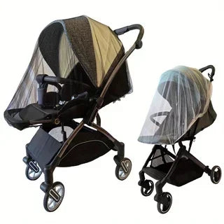 Full-cover Baby Stroller Mosquito Net Cover Sunshade Windshield Mesh