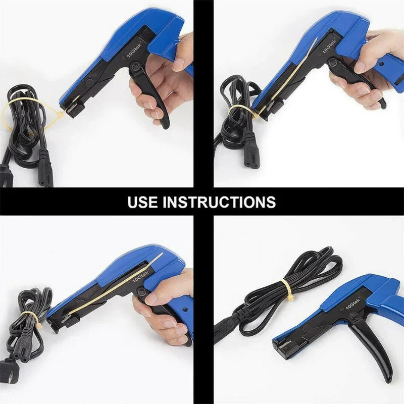 Nylon Zip Tie Pliers HS-600A Fastening Cutting Tool Cable Width 2 4