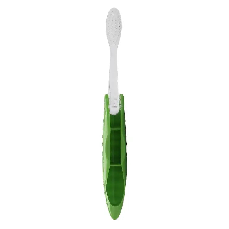 Folding Travel Toothbrush – Portable Soft Nylon Bristles