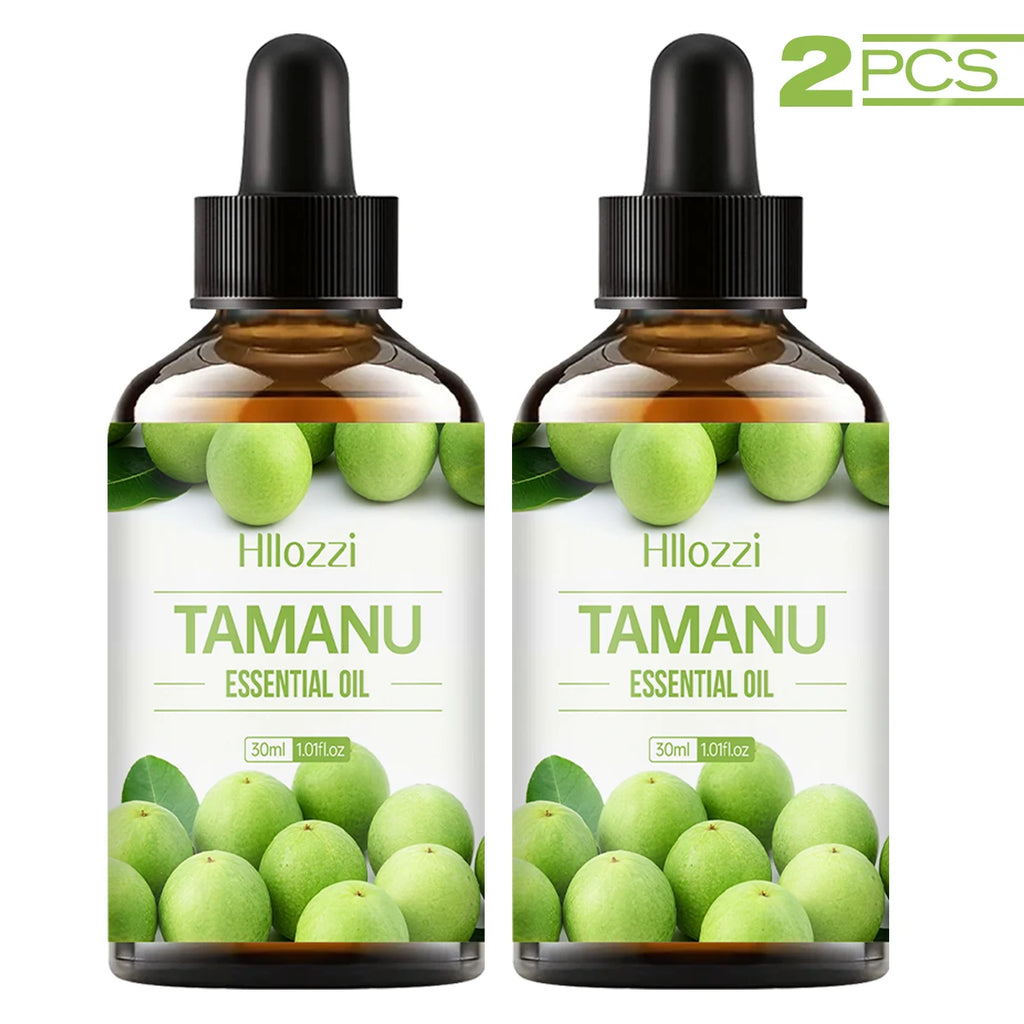 Tamanu essential oil, fruity aroma, is suitable for use in diffusers and humidifiers, and can also be used in body massage. Zpaxo Tamanu 2PCS 30ml Tamanu