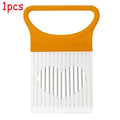 Stainless Steel Onion Holder Slicer Fork – Safe Veggie Cutter