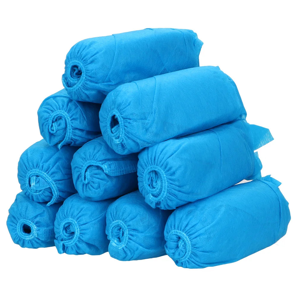 Anti-slip Shoe Covers Elastic Band Breathable Dustproof Disposable