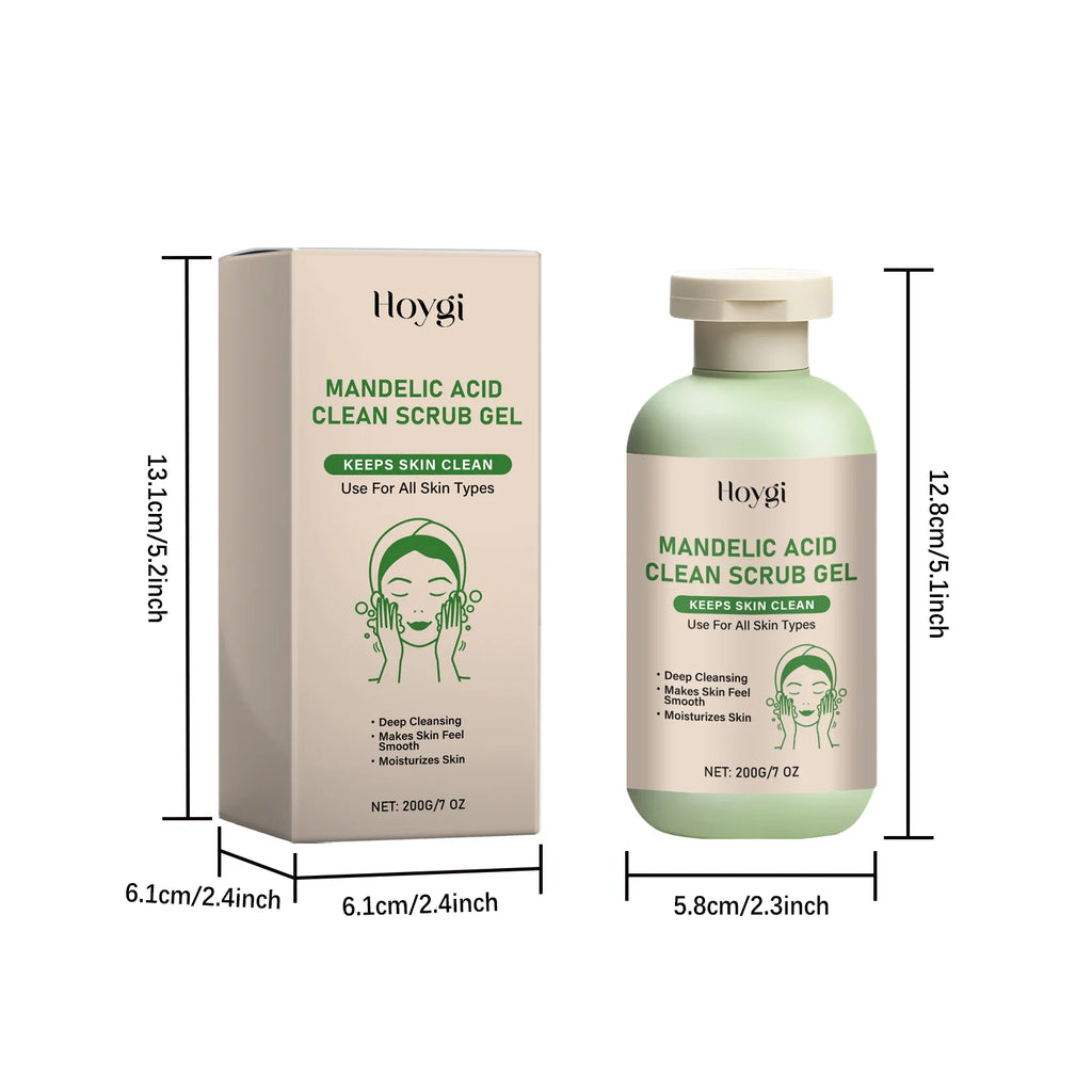 Hoygi Mandelic Acid Body Scrub Gel – Exfoliate & Smooth Skin Body Exfoliating Scrub Zpaxo