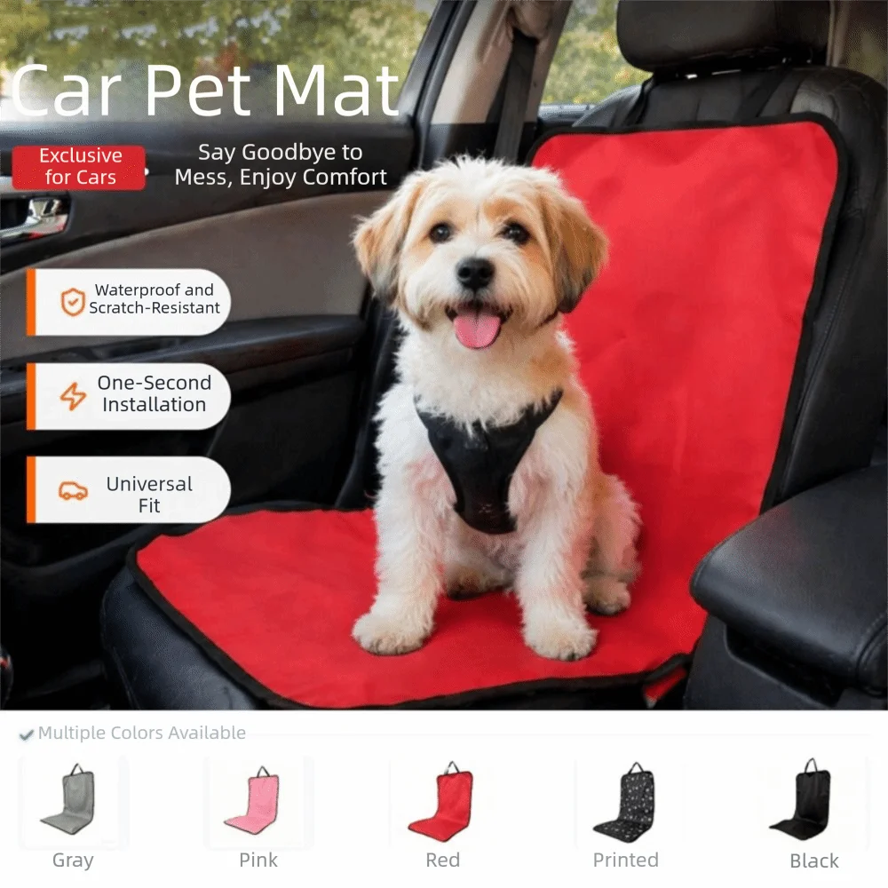 Waterproof Oxford Cloth Pet Car Seat Cushion Anti-dirt Anti-scratch Zpaxo