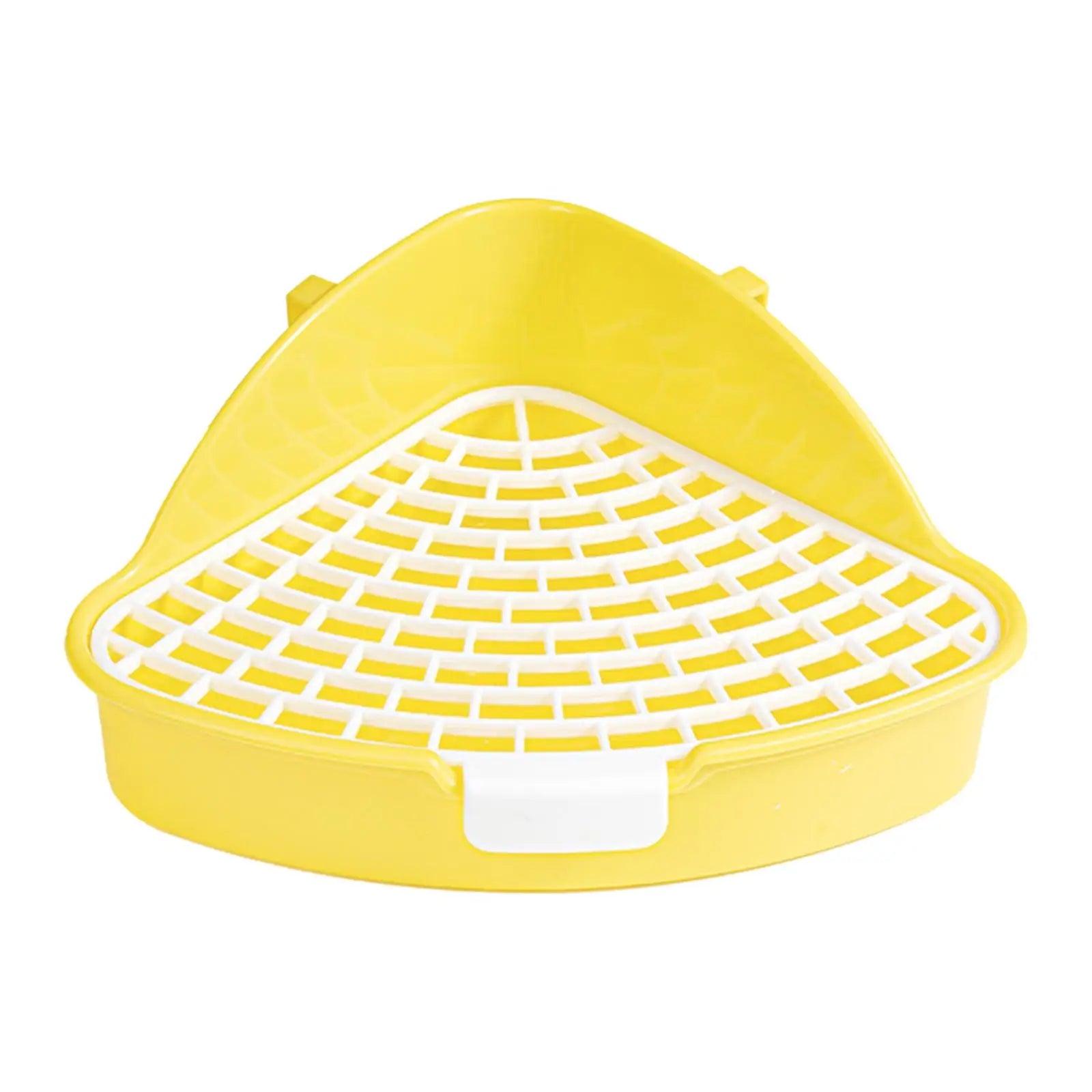 Rabbit Litter Pan Pets Toilet Small Animal Potty Trainer Easy to Clean for Small Animals Bunny Hamster Chinchillas Ferrets Zpaxo Yellow