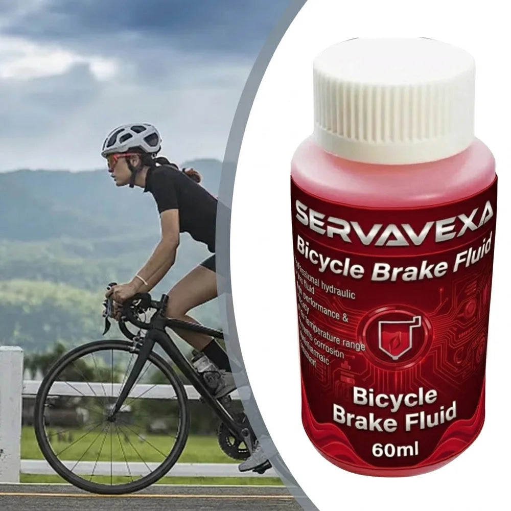 Hydraulic Bike Brake Bleed Kit + 60ml DOT 5.1 & Mineral Brake Oil Fluid, Disc Brake Maintenance Syringe Funnel Tool Set Zpaxo