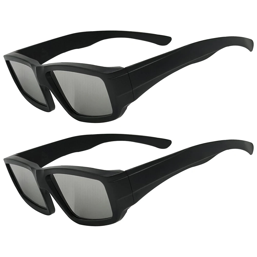 1- Safe Solar Eclipse Glasses Plastic Frame Professional Viewer Shade