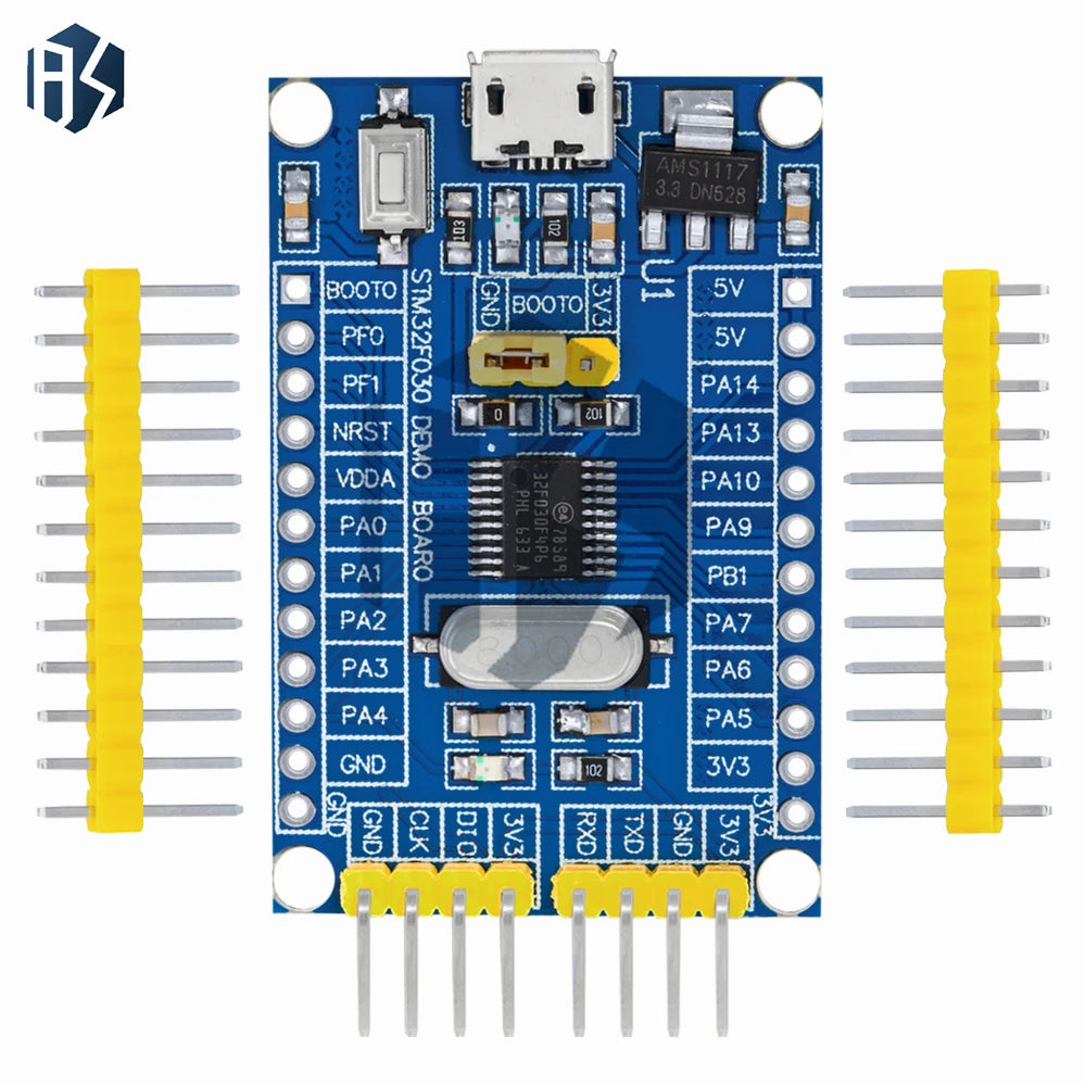 32-Bit ARM Cortex-M0 Development Board – STM32F030F4P6 Mini System 48MHz Zpaxo