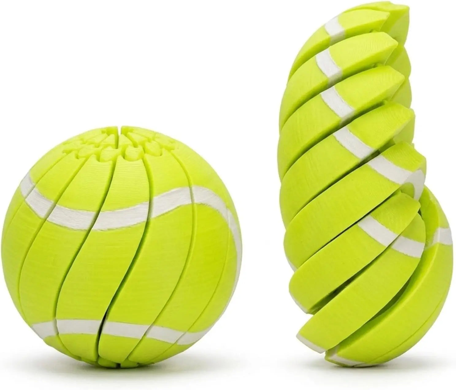 Baseball Fidget Ball 3D Printed Twist Turn Stress Relief Desk Relieve