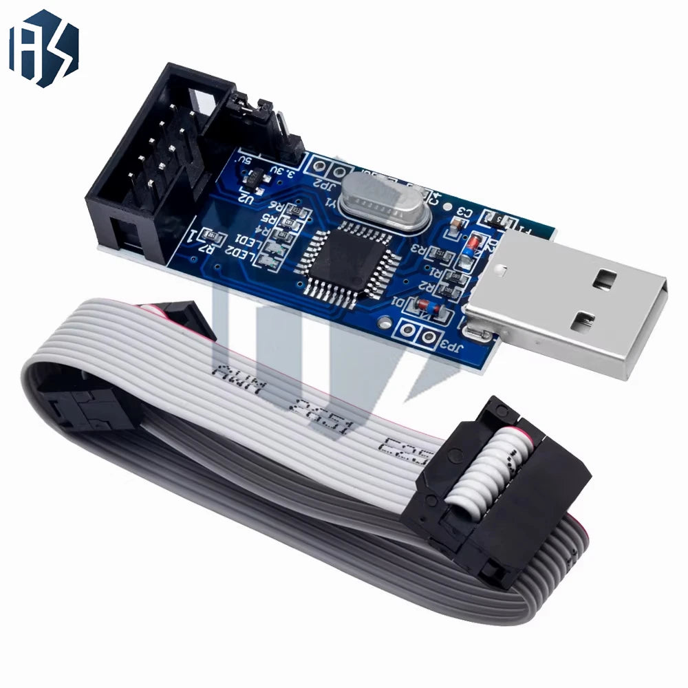 USBASP USBISP AVR Programmer USB ISP ASP ATMEGA8 ATMEGA128 Support Zpaxo