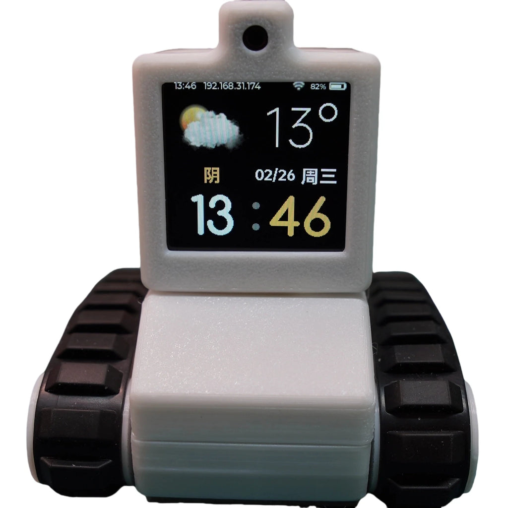 ESP Speckbot Desktop Robot Patrol Car AI Intelligent Robot Zpaxo