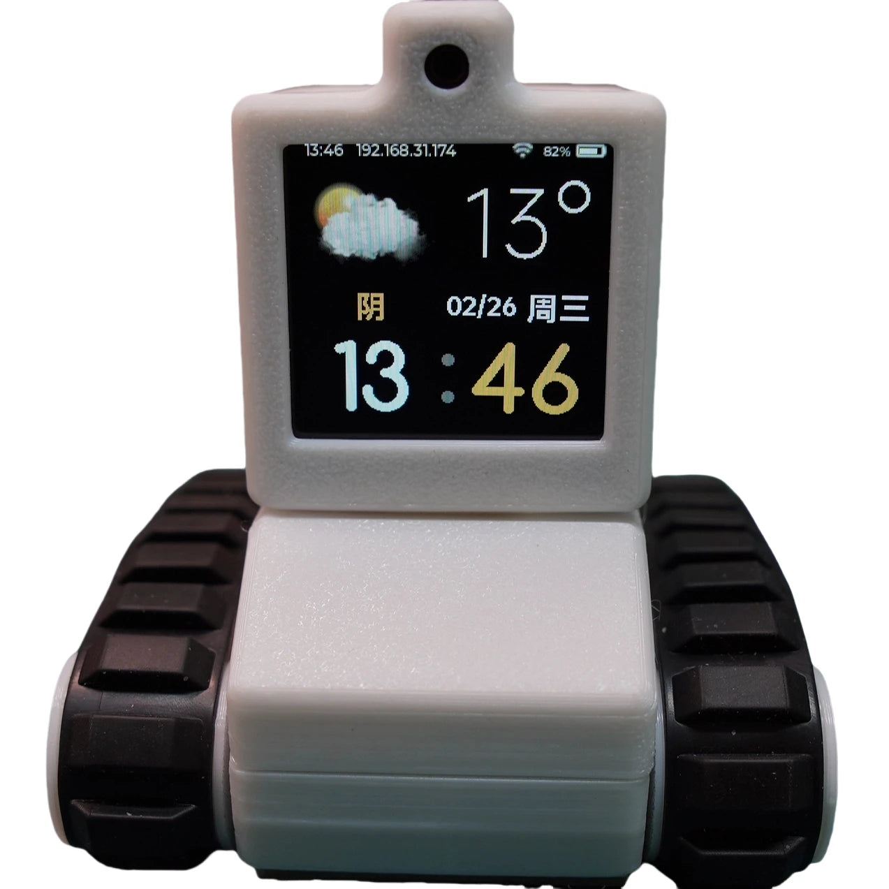 ESP Speckbot Desktop Robot Patrol Car AI Intelligent Robot Zpaxo