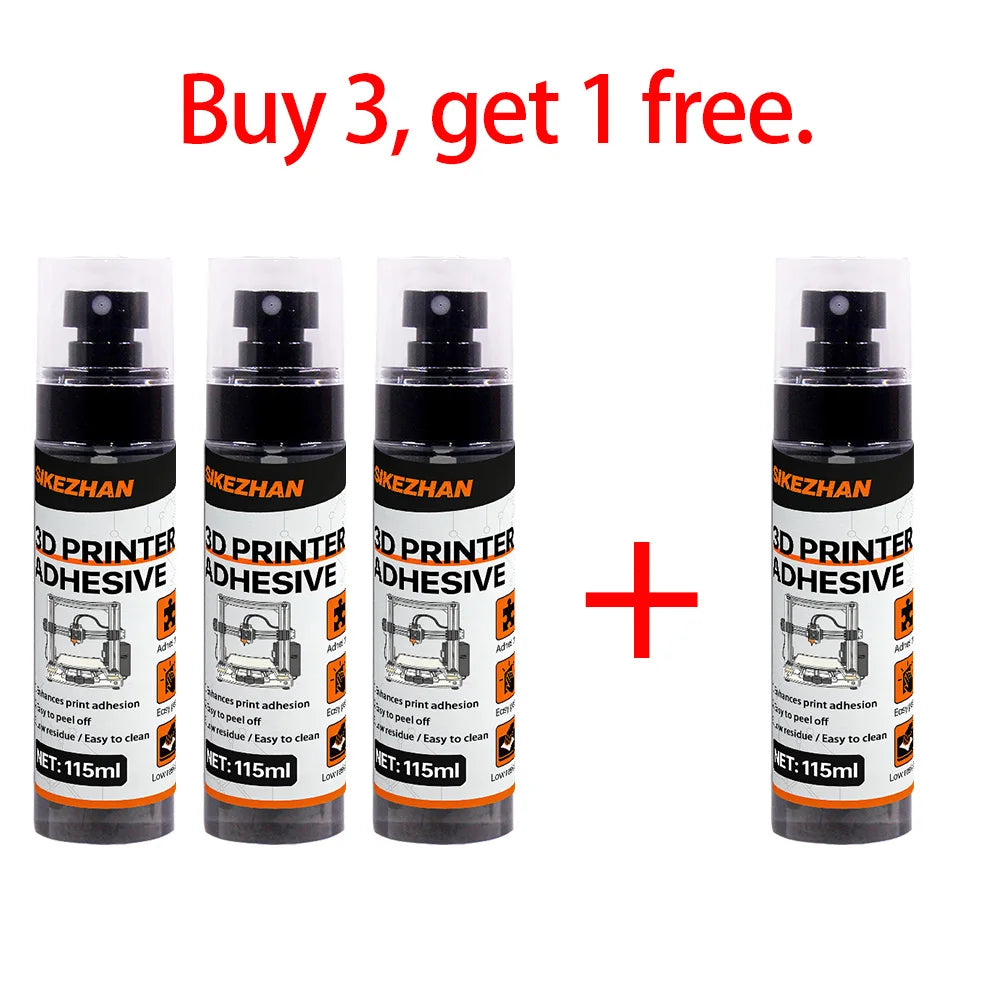 3D Printer Bed Adhesive Strong Grip 3D Printer Build Plates Adhesive Printing Beds Glue Strong Adhesion Long-Lasting Solution Zpaxo 460ml