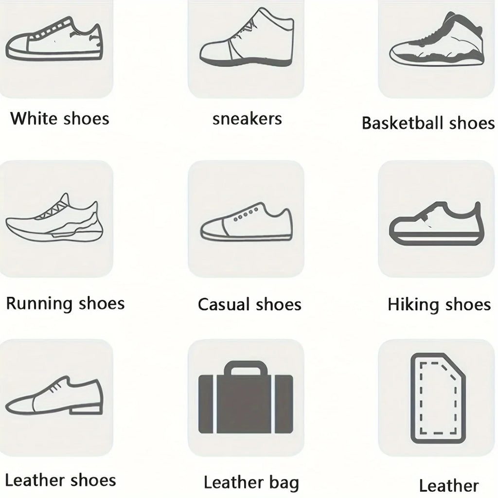 Disposable Shoe Cleaning Wipes No-rinse Stain Remover White Sneakers