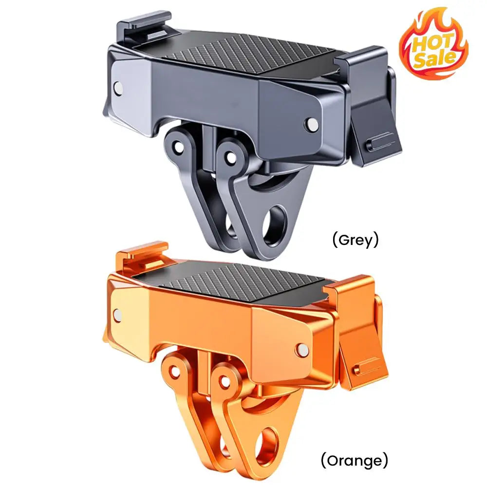 For DJI Osmo Action Camera Magnetic Mount Plate Cameras Mounting Plate Base Aluminum Alloy Tripod Adapter Vlogging Accessories Zpaxo