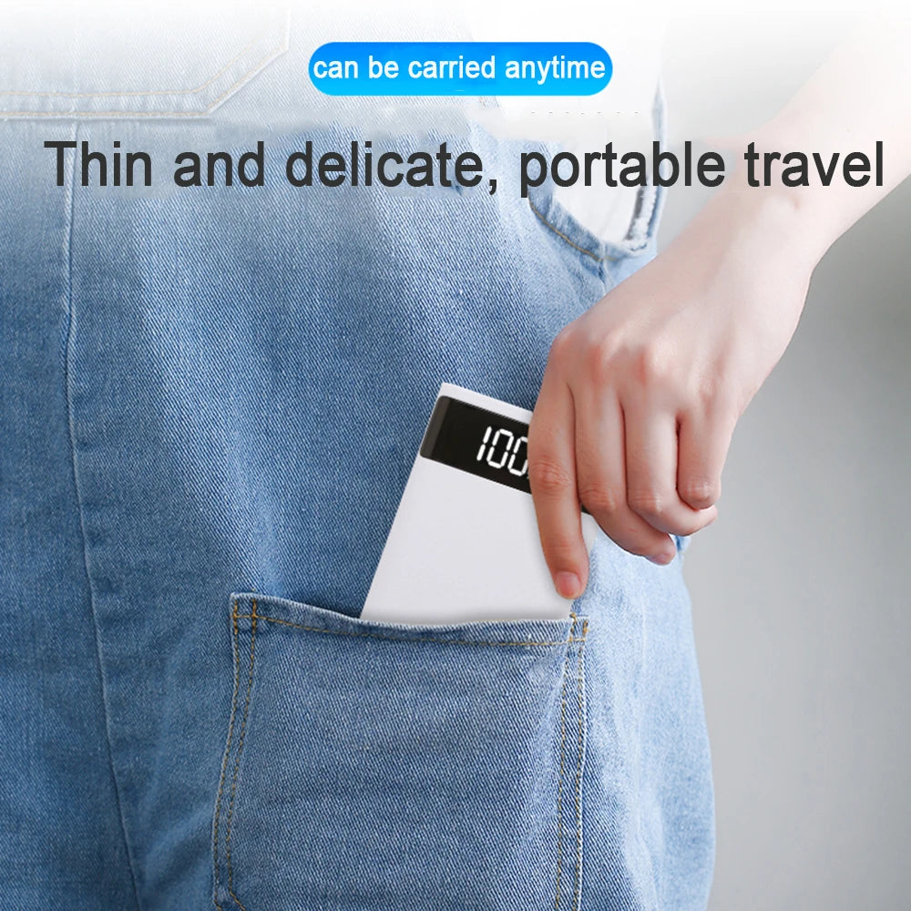 Dual USB 5V 4*18650 Power Bank Battery Box Type C PD Fast Mobile Phone Charger DIY Shell Case For IPhone X Samsung S10 Plus Zpaxo