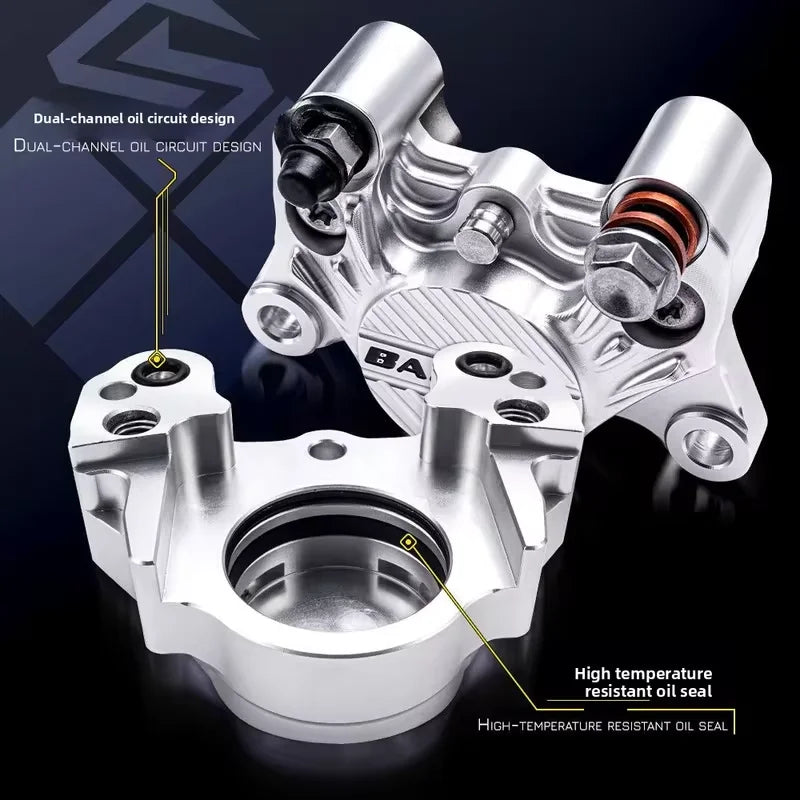 CNC Dual Piston Disc Brake Caliper – Electric Motorcycle Upgrade